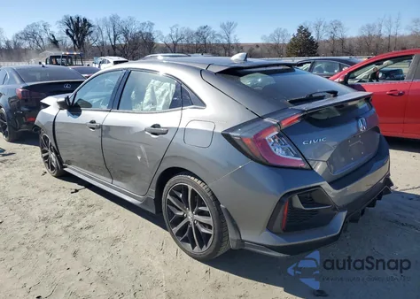 2020 Honda Civic Sport from USA, damaged, VIN SHHFK7H43LU220452